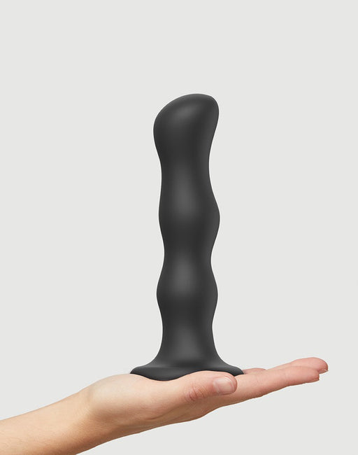 Strap-On-Me - Anal Dildo - Butt Plug Geisha Balls - Detachable Rotating Beads - Black-Erotiekvoordeel.nl