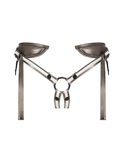 Strap-On-Me - Desirous - Strap-On Harness - PVC Leatherette - Bronze-Colored-Erotiekvoordeel.nl