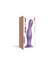 Strap-On-Me - Dildo Plug Curvy - Metallic Paars-Erotiekvoordeel.nl