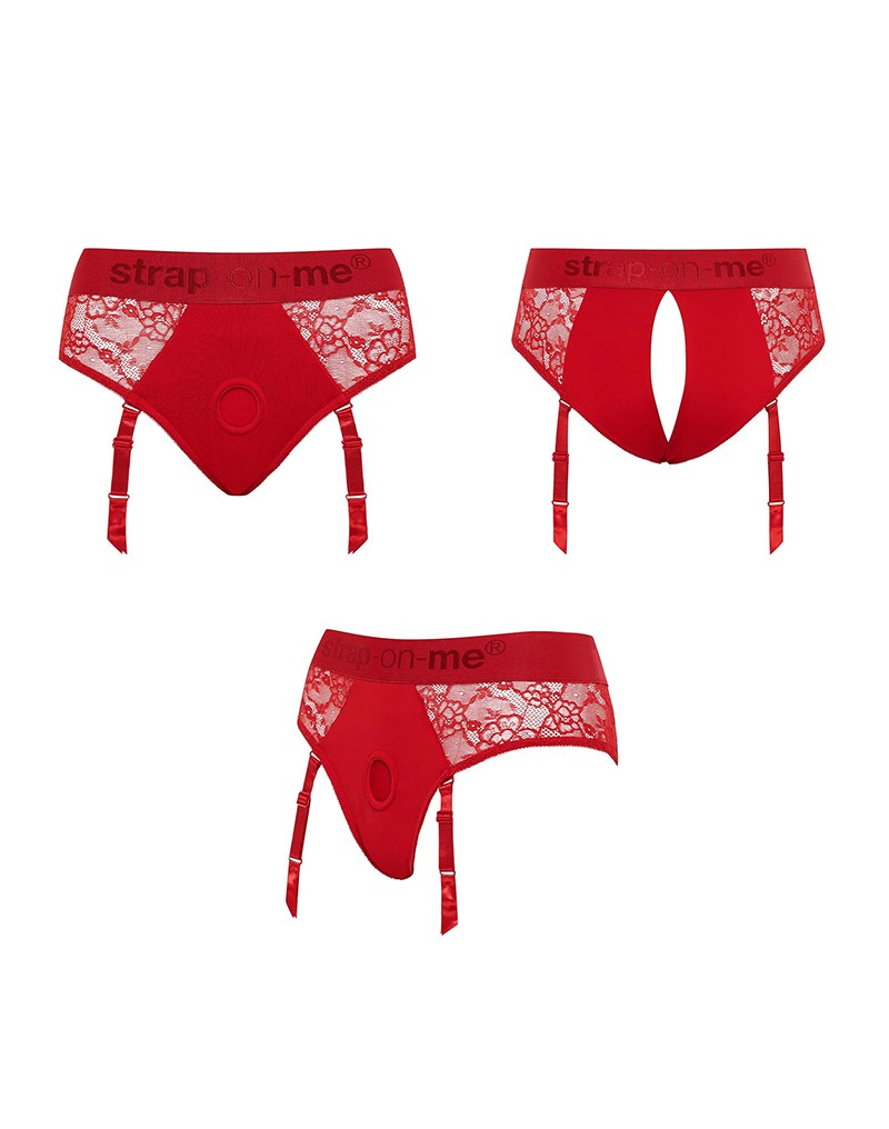 Strap-On-Me - Diva - Strap-On Harness - Red-Erotiekvoordeel.nl