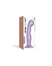 Strap-On-Me - G-spot En P-spot Dildo - Metallic Lila-Erotiekvoordeel.nl