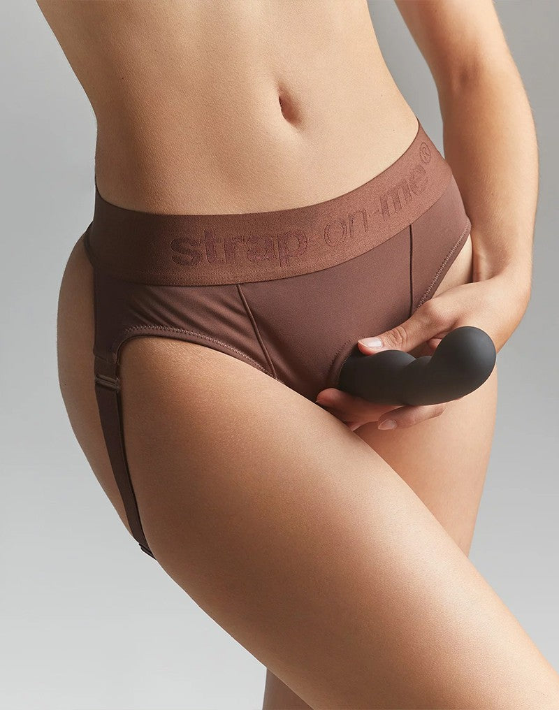 Strap-On-Me - Heroine - Strap-On Harnas - Bruin-Erotiekvoordeel.nl