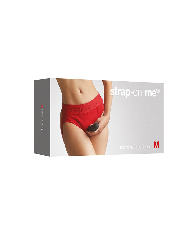 Strap-On-Me - Heroine - Strap-On Harnas - Rood-Erotiekvoordeel.nl