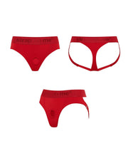 Strap-On-Me - Heroine - Strap-On Harnas - Rood-Erotiekvoordeel.nl
