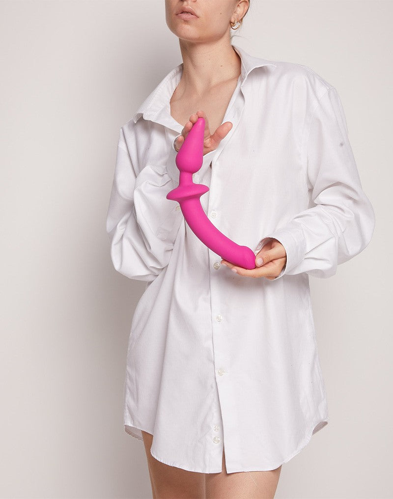 Strap-On-Me - Switch Plug - 2-in-1 Dildo & Buttplug - Roze-Erotiekvoordeel.nl