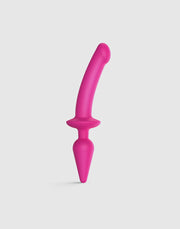 Strap-On-Me - Switch Plug - 2-in-1 Dildo & Butt Plug - Pink-Erotiekvoordeel.nl