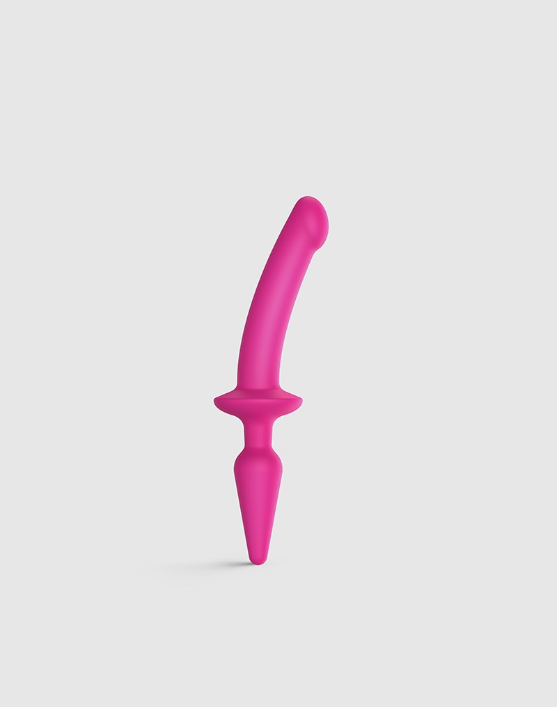 Strap-On-Me - Switch Plug - 2-in-1 Dildo & Butt Plug - Pink-Erotiekvoordeel.nl