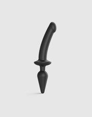 Strap-On-Me - Switch Plug - 2-in-1 Dildo & Butt Plug - Black-Erotiekvoordeel.nl