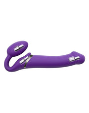 Strap-On-Me - Strap-on vibrador sin tirantes - 3 motores - Morado-Erotiekvoordeel.nl