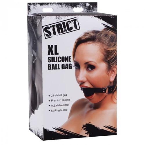 Strict - XL Siliconen Ballgag-Erotiekvoordeel.nl