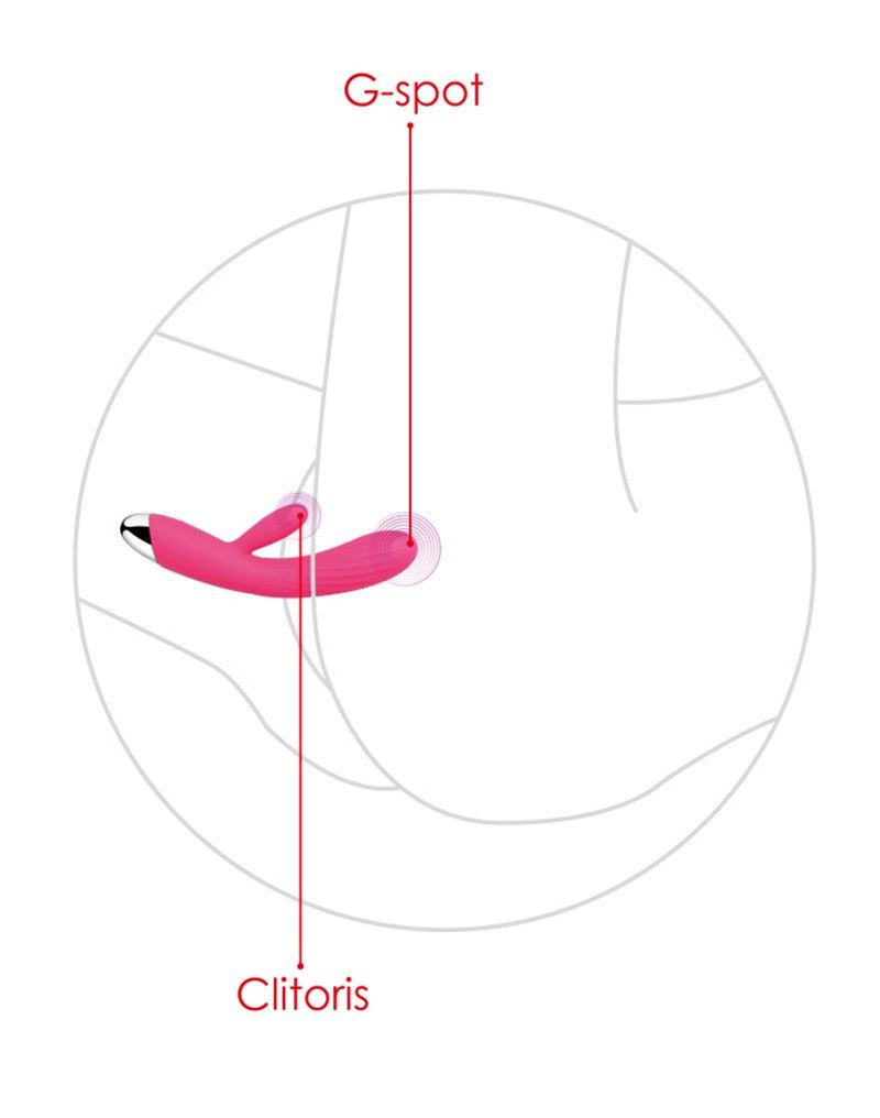 Svakom - Angel - Verwarmende Vibrator - Roze-Erotiekvoordeel.nl