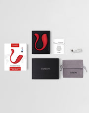 Svakom - Phoenix Neo 2 Interactive Bullet Vibrator - App Control - Rood-Erotiekvoordeel.nl