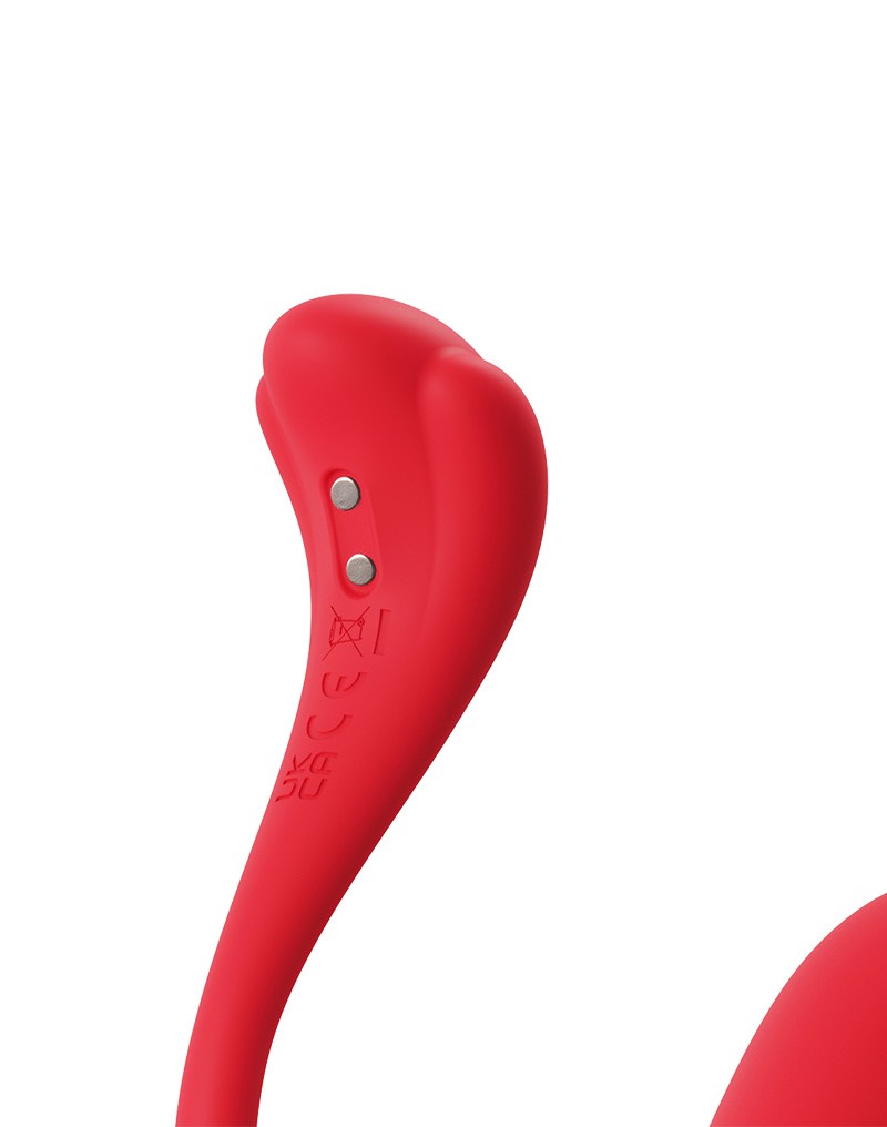 Svakom - Phoenix Neo 2 Interactive Bullet Vibrator - App Control - Red-Erotiekvoordeel.nl