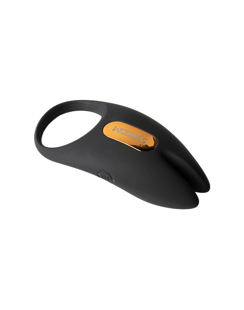 Svakom - Winni 2 - Vibrerende Cockring Met Afstandsbediening - Zwart-Erotiekvoordeel.nl