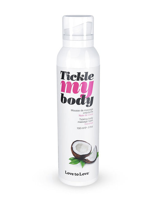 Tickle my Body Massagemousse - Coconut-Erotiekvoordeel.nl