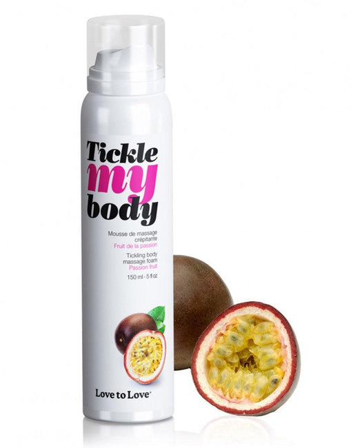 Tickle my Body - Massagemousse - Passion Fruit-Erotiekvoordeel.nl