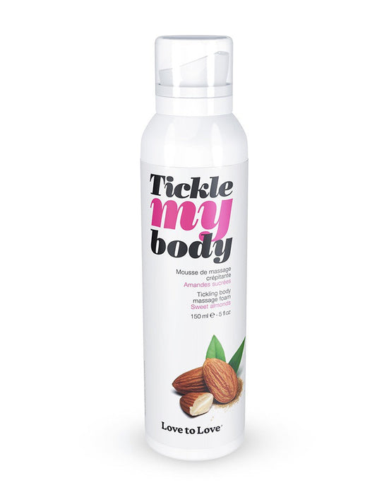 Tickle my Body - Massagemousse - Sweet Almond-Erotiekvoordeel.nl
