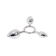 Kiotos - Triple O Driedubbele buttplug Van Aluminium-Erotiekvoordeel.nl