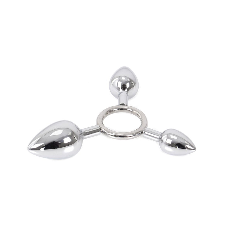 Kiotos - Triple O Driedubbele buttplug Van Aluminium-Erotiekvoordeel.nl