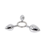 Kiotos - Triple O Driedubbele buttplug Van Aluminium-Erotiekvoordeel.nl