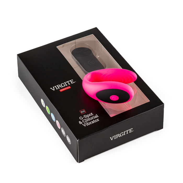 Virgite - G-spot & Clitorale Vibrator E12 - Roze-Erotiekvoordeel.nl