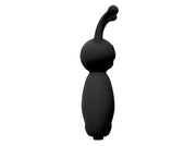 Virgite - Mini Vibrator Met Twee Clitoris Antennes - Zwart-Erotiekvoordeel.nl