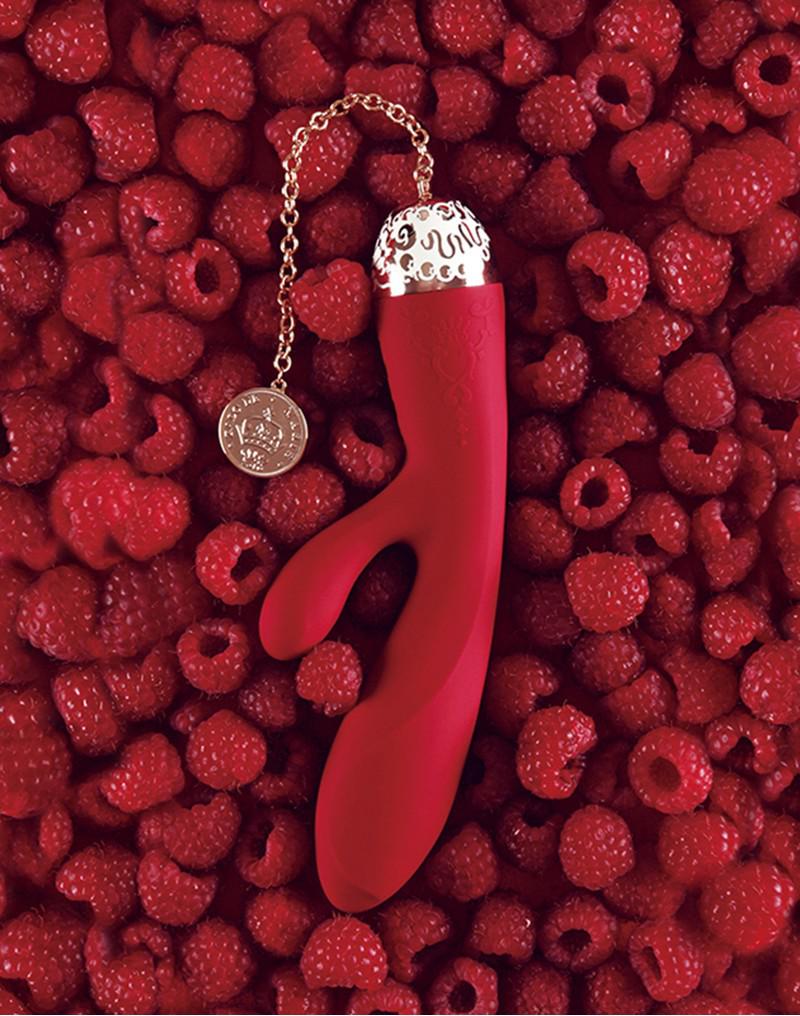 Zalo - Rosalie - Vibratore Rabbit con controllo tramite app - Rosa-Erotiekvoordeel.nl