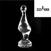 ZiZi - Gama - Buttplug - 18,5 x 6,5 cm - Transparant-Erotiekvoordeel.nl