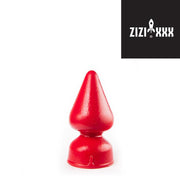 ZiZi - Gasmo - Buttplug - 12,5 x 6,7 cm - Rood-Erotiekvoordeel.nl