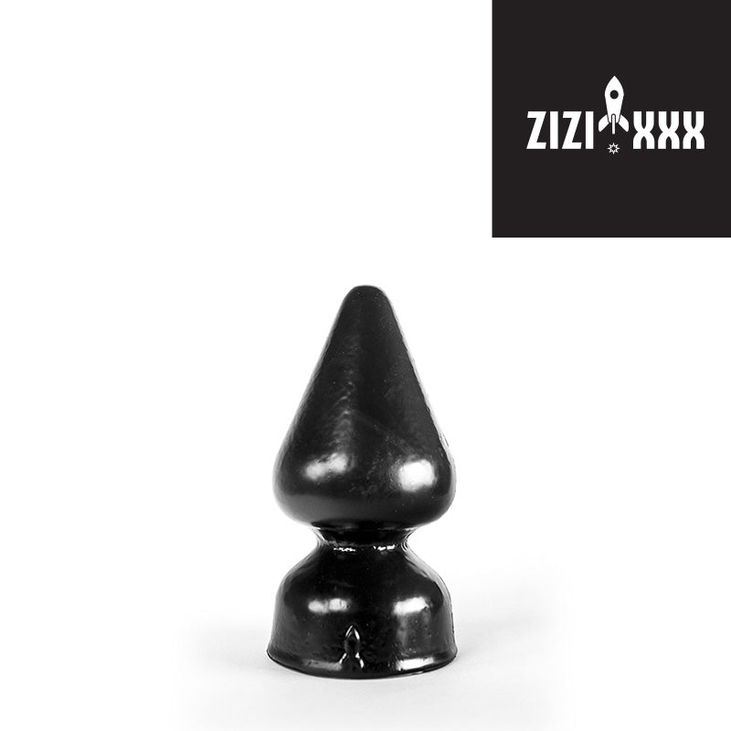 ZiZi - Gasmo - Buttplug - 12,5 x 6,7 cm - Zwart-Erotiekvoordeel.nl