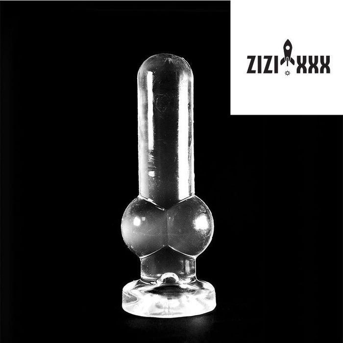 ZiZi - Buttplug Jackson 17 x 6,2 cm - Transparant-Erotiekvoordeel.nl