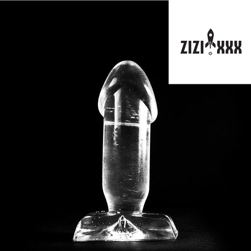 ZiZi - Buttplug Kokku 11,8 x 4 cm - Transparant-Erotiekvoordeel.nl