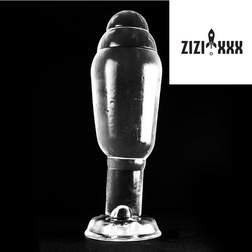 ZiZi - Buttplug Malemute 20 x 6,5 cm - Transparant-Erotiekvoordeel.nl