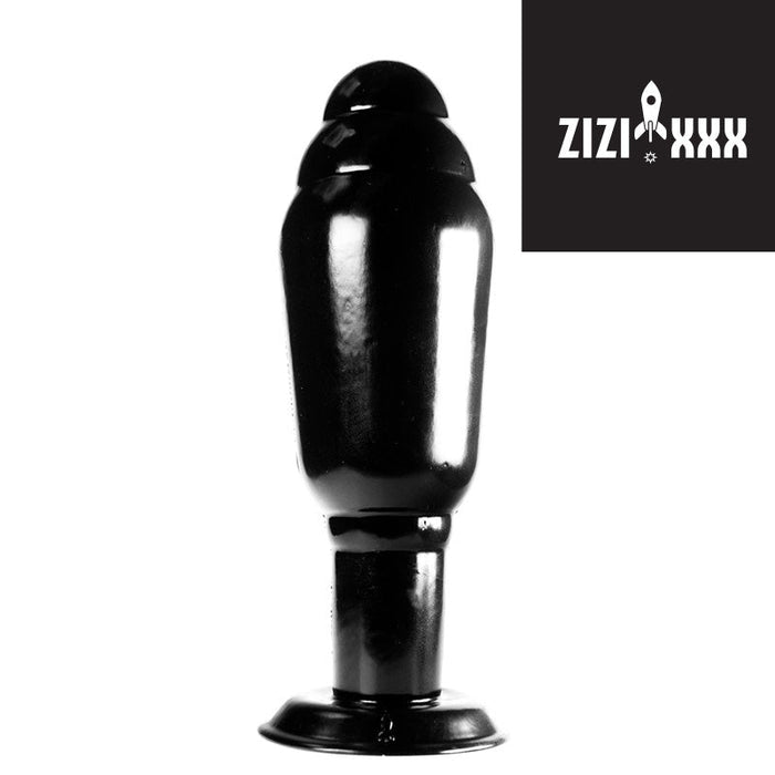 ZiZi - Buttplug Malemute 20 x 6,5 cm - Zwart-Erotiekvoordeel.nl