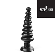 ZiZi - Teammate - Buttplug - 20 x 6,5 cm - Zwart-Erotiekvoordeel.nl