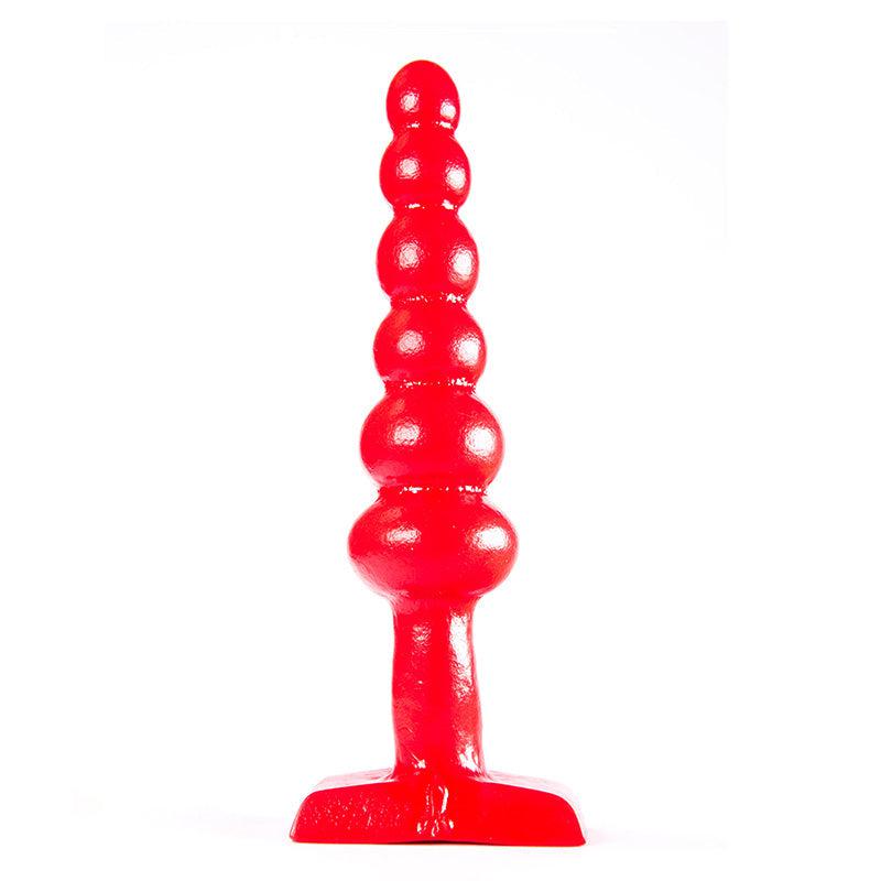 ZiZi - Tetrad - Buttplug - 17 x 4,2 cm - Rood-Erotiekvoordeel.nl