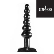 ZiZi - Tetrad - Buttplug - 17 x 4,2 cm - Zwart-Erotiekvoordeel.nl