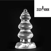 ZiZi - Chikubi - Buttplug - 12 x 5 cm - Transparant-Erotiekvoordeel.nl