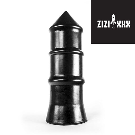 ZiZi - Extra grote buttplug Lola 19 x 6 cm - Zwart-Erotiekvoordeel.nl