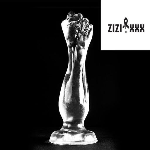 ZiZi - One Fist Fisting Dildo 14,5 x 4 cm -Transparant-Erotiekvoordeel.nl