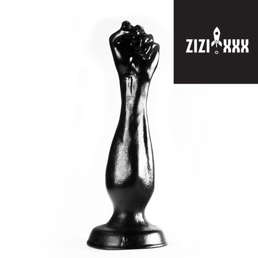 ZiZi - One Fist Fisting Dildo 14,5 x 4 cm - Zwart-Erotiekvoordeel.nl