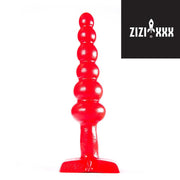 ZiZi - Tetrad - Plug anale - 17 x 4,2 cm - Rosso-Erotiekvoordeel.nl