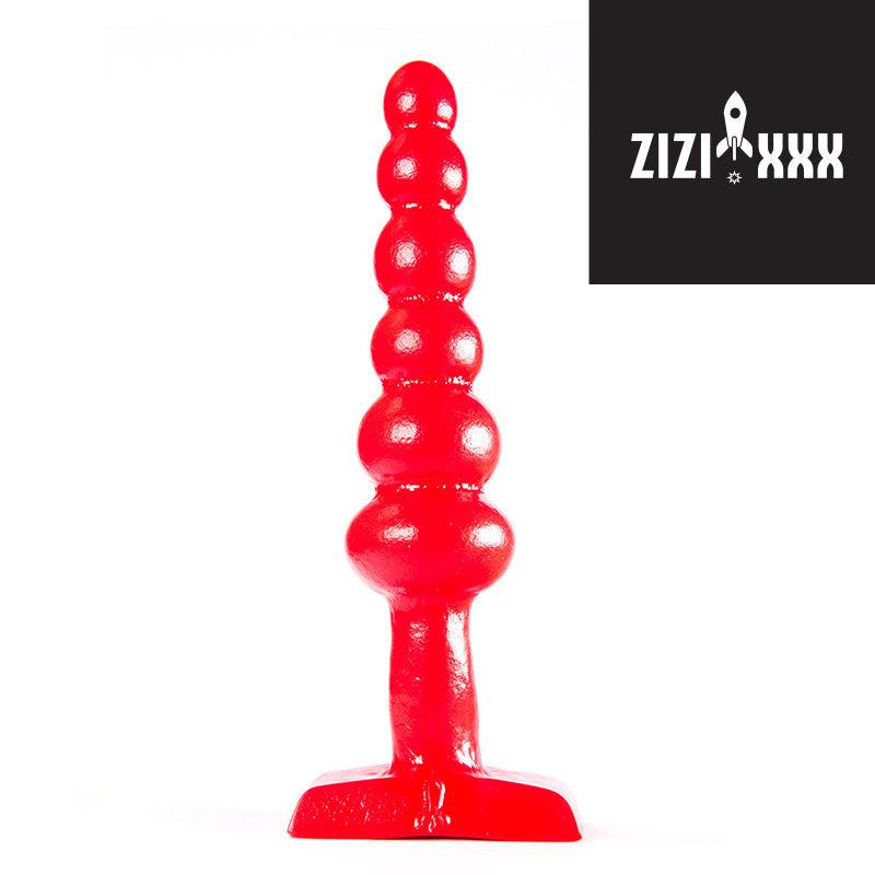 ZiZi - Tetrad - Plug anale - 17 x 4,2 cm - Rosso-Erotiekvoordeel.nl